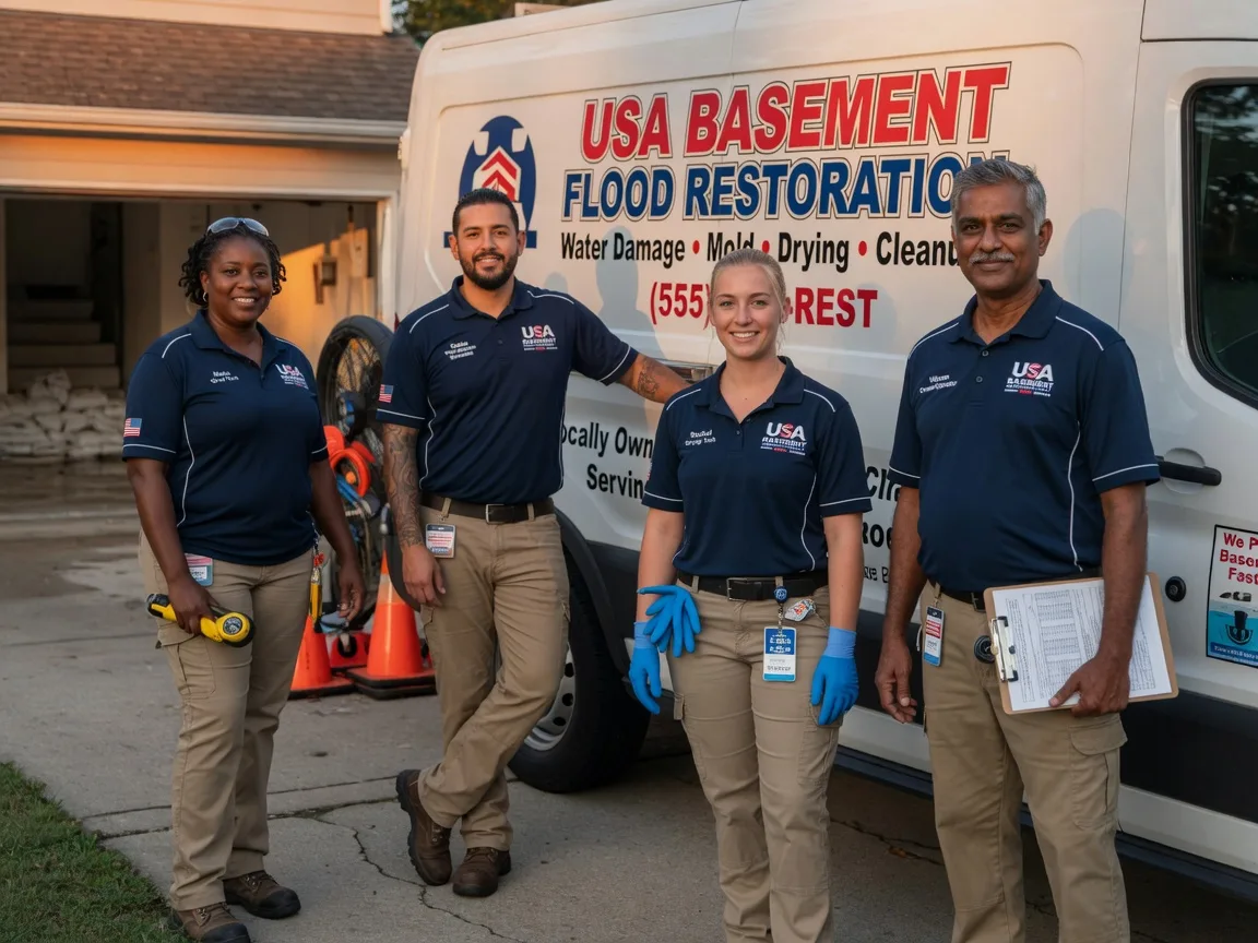 Basement Flood Cleanup company in Hughes, AK